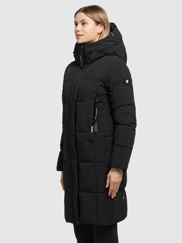 khujo Between-Seasons Coat 'Namita' in Black