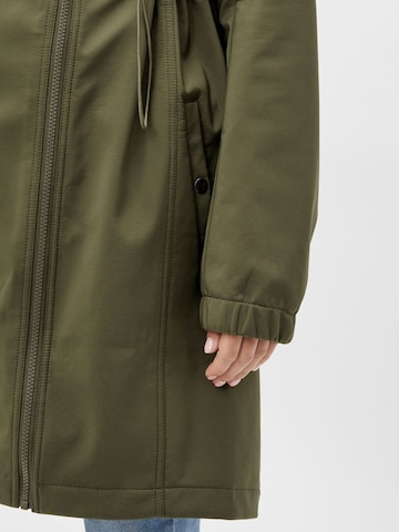 MAMALICIOUS Weatherproof jacket 'Ella' in Green