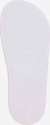 Calvin Klein Jeans - Sapato aberto em branco