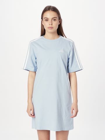 ADIDAS SPORTSWEAR - Vestido desportivo 'Essentials' em azul: frente