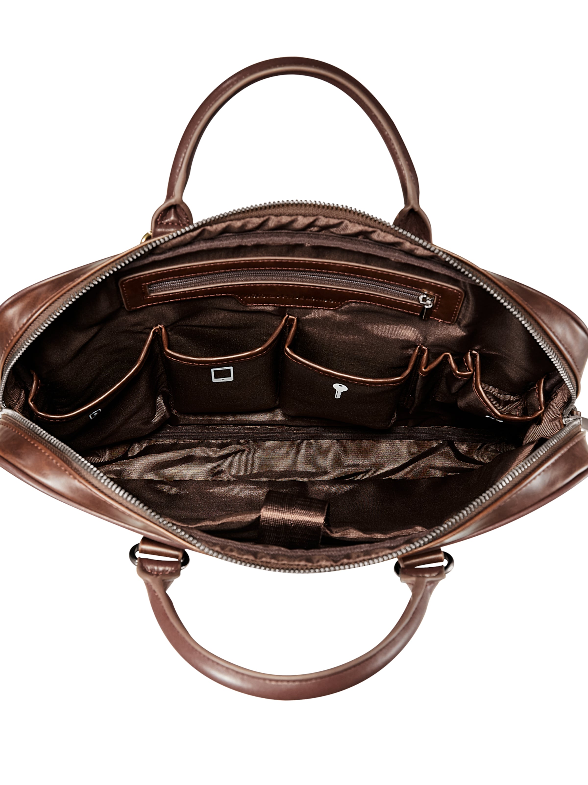 Valigetta ventiquattrore ' Daniel ' di Victoria Hyde in marrone