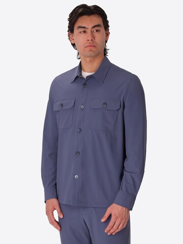 Distretto12 Between-season jacket in Blue: front