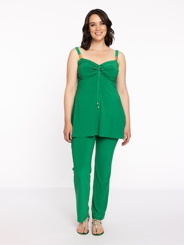 Yoek Top in Green