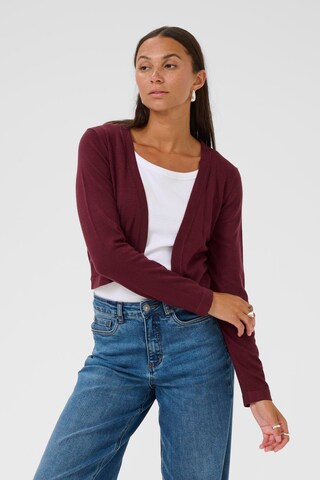 Bolero 'Astrid' de la Kaffe pe roșu: față