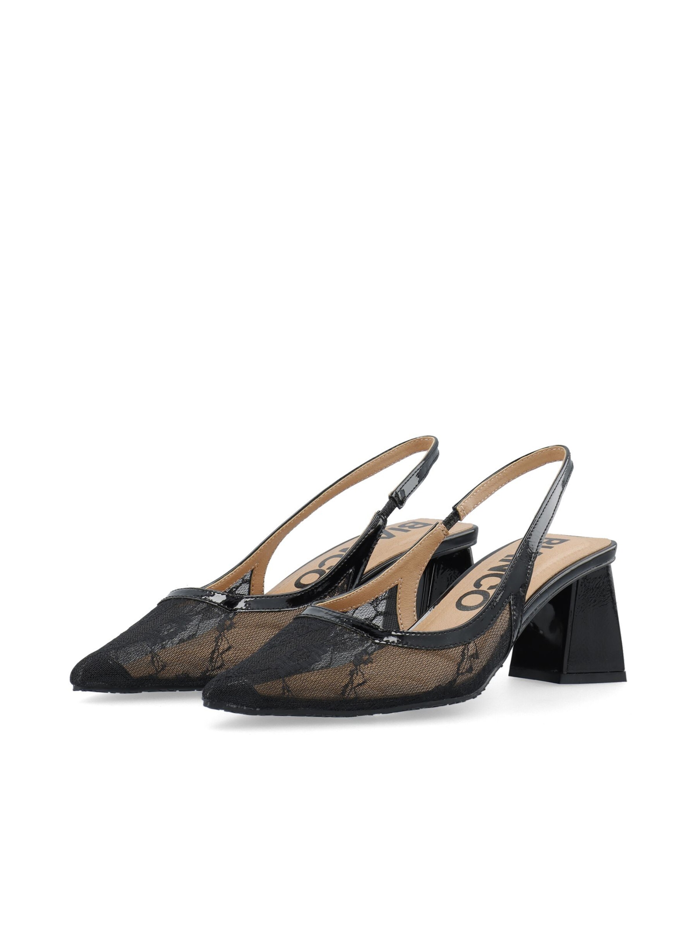 Bianco Slingback Pumps 'Maralyn' in Black