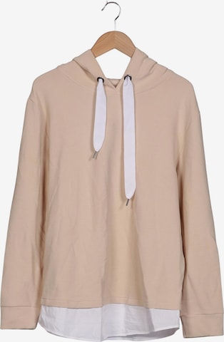 Efixelle Kapuzenpullover XXL in Beige: Vorderseite