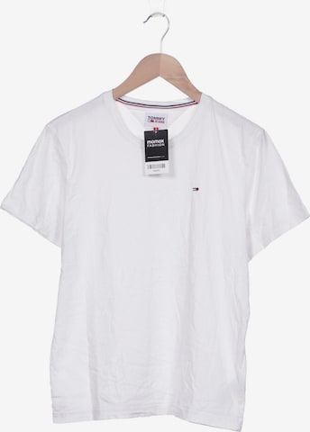 Tommy Jeans Shirt in M in White: front