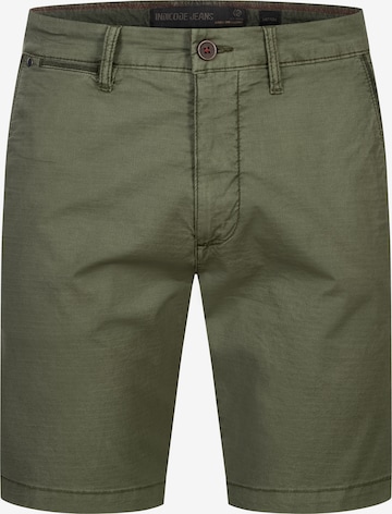 INDICODE JEANS Broek 'INHutchico' in Groen: voorkant