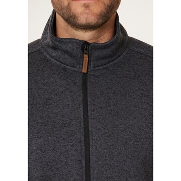 Gipfelglück Athletic Fleece Jacket 'Heinz' in Grey