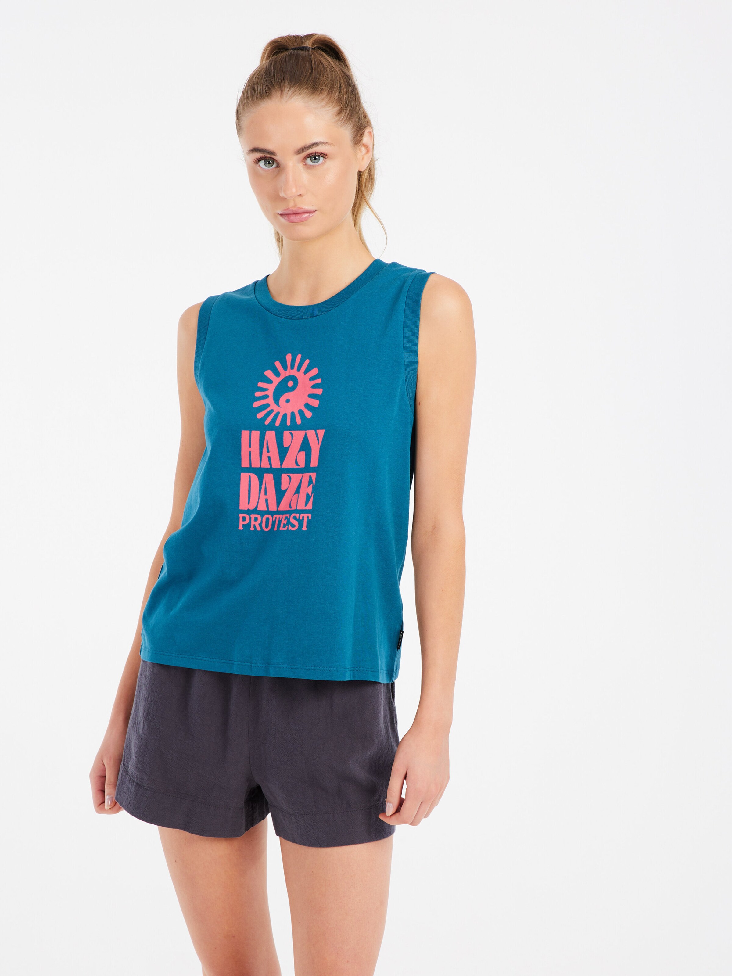 PROTEST Top 'PRTMalang' in Blauw: voorkant
