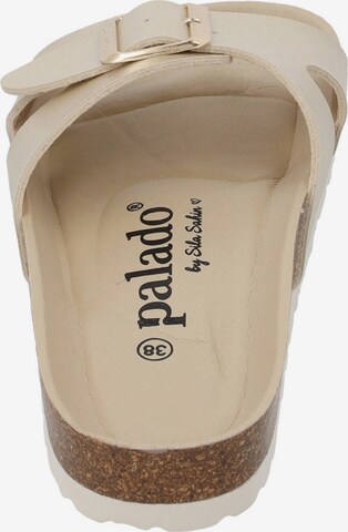 Palado by Sila Sahin Pantolette 'Tinos BEGS' in Gold