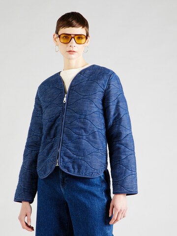 Dawn Between-season jacket in Blue: front