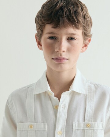 Scalpers Средняя посадка Рубашка ' ' в Белый