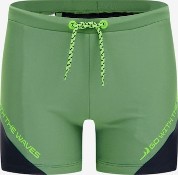WE FashionKupaće hlače - zelena boja: prednji dio