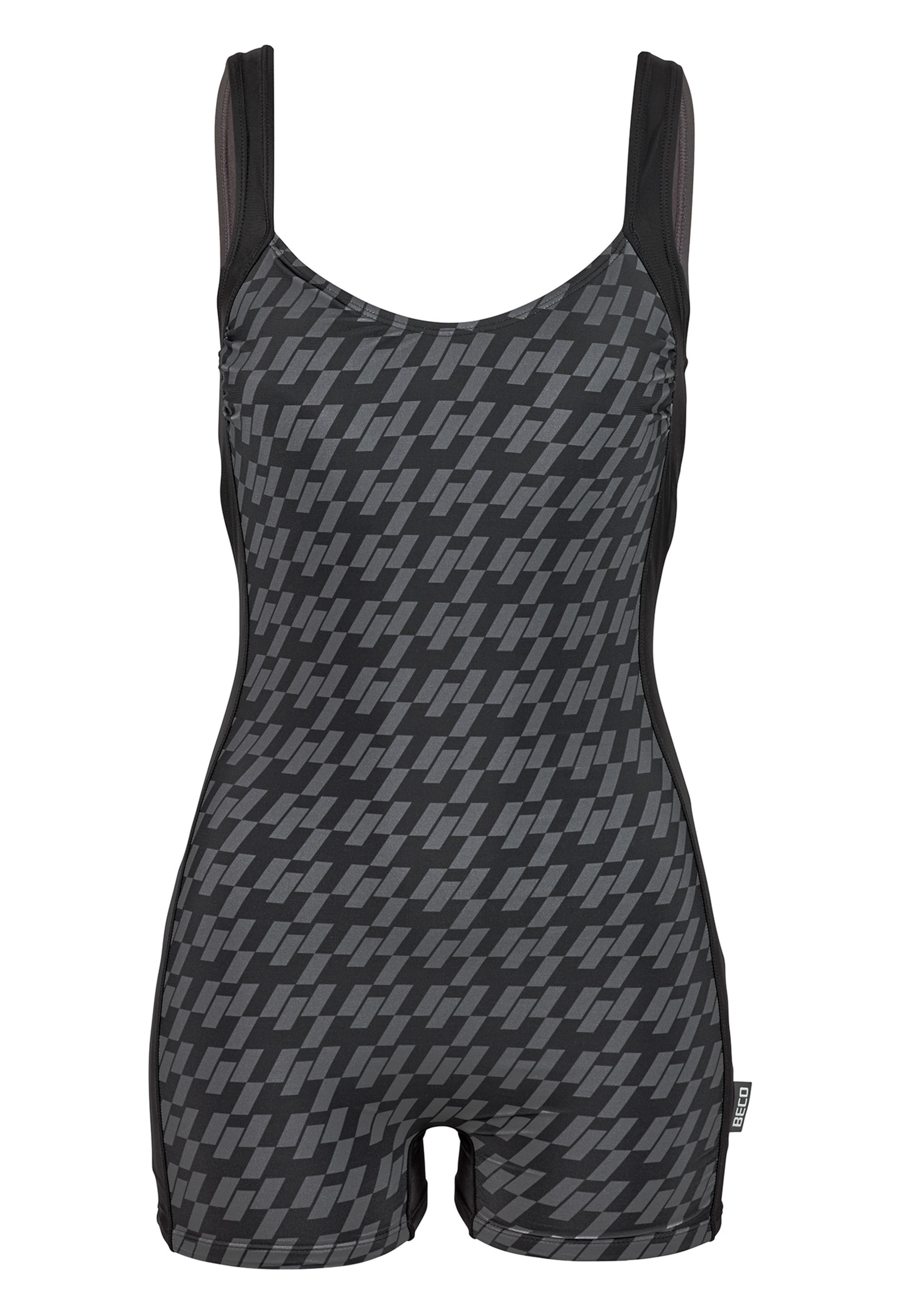 BECO the world of aquasports Swimsuit 'Pepita' in Black: front