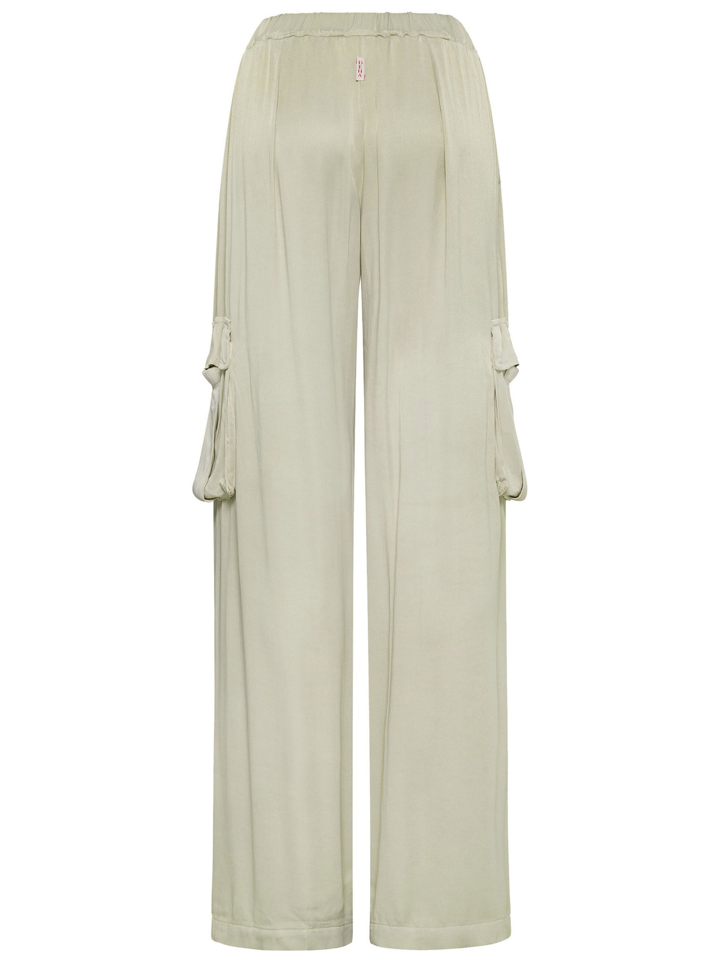 DEHA Wide leg Cargobroek in Beige