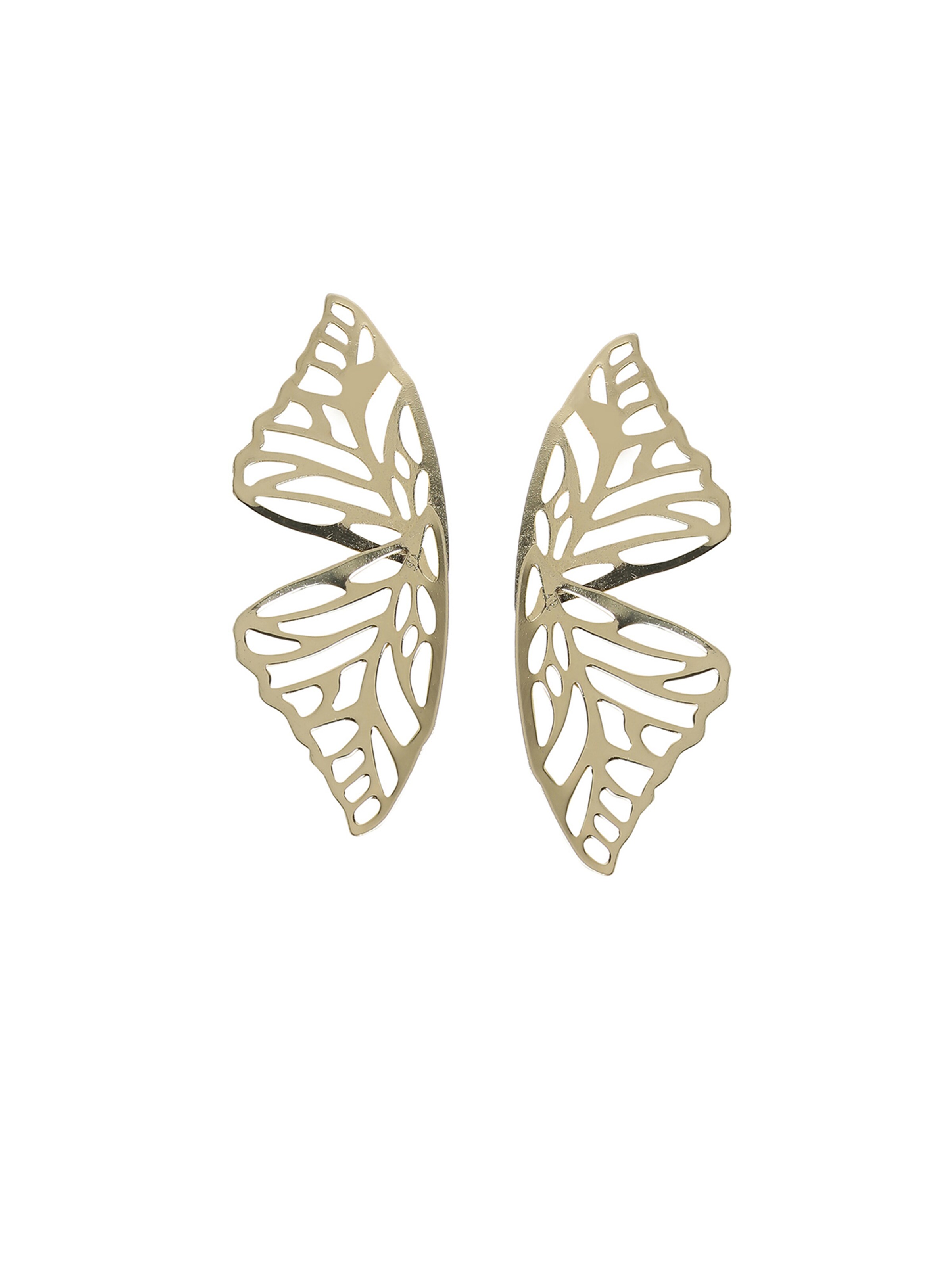 SOHI Ohrringe 'Shinnu' in Gold: Vorderseite