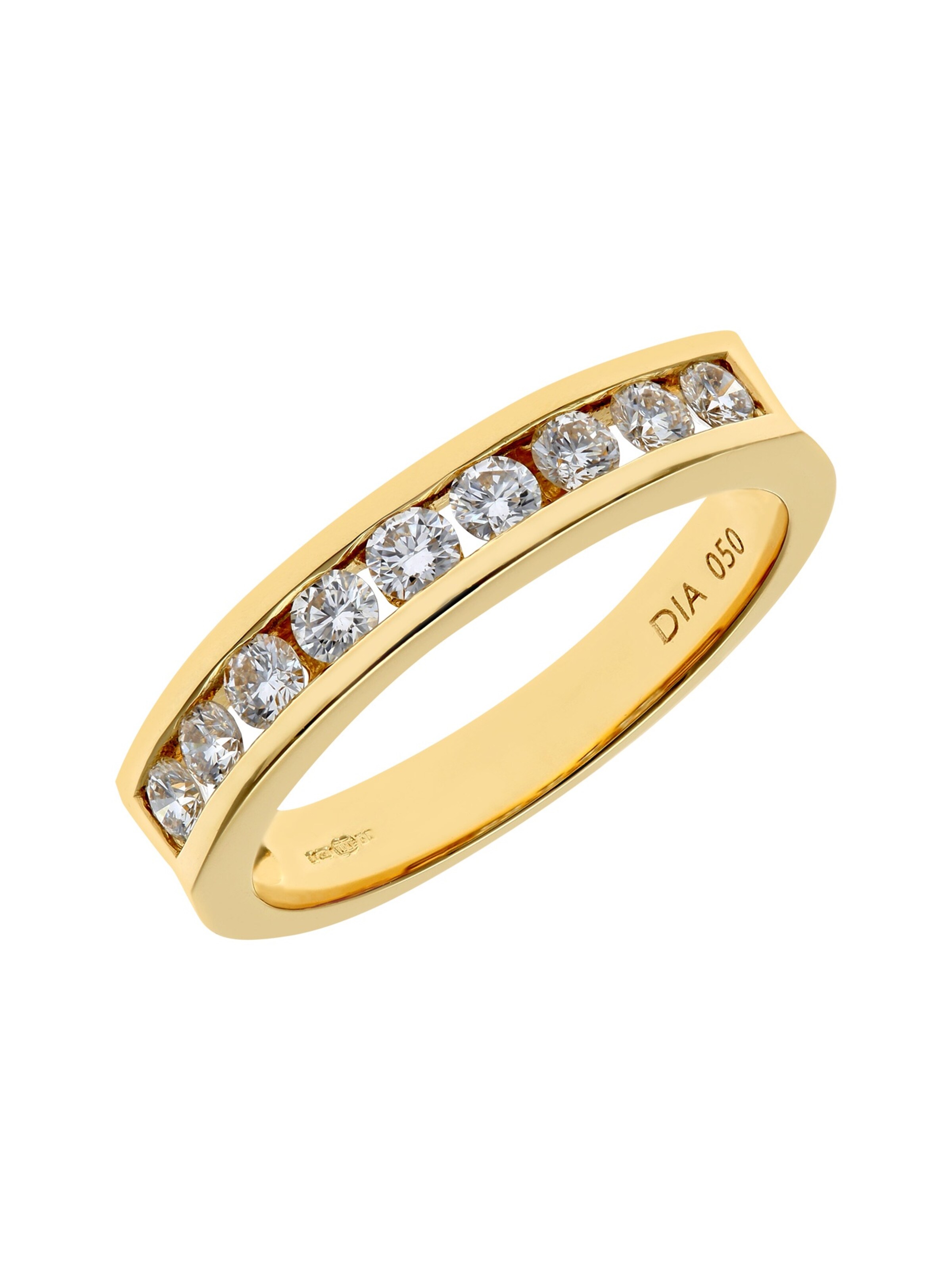 DIAMANT LETERNEL Ring in Gold: front