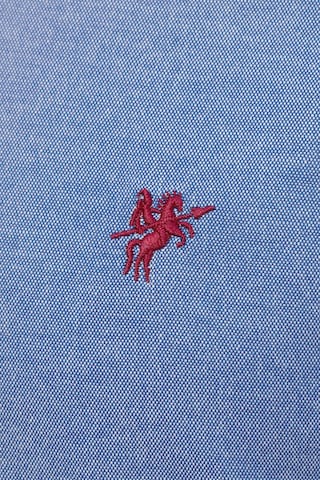 DENIM CULTURE - Regular Fit Camisa 'Jon' em azul