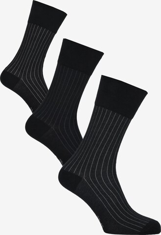 Carlo Colucci Socks 'Celotti' in Black: front