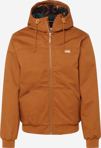 Iriedaily Between-Season Jacket in Brown: front