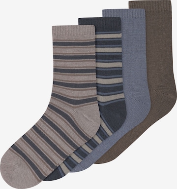 NAME IT - Calcetines en gris: frente