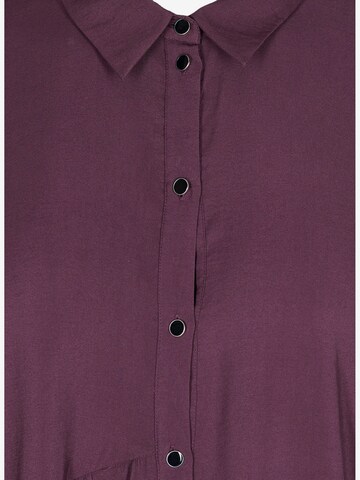 Zizzi Shirt Dress 'XCLARU' in Purple