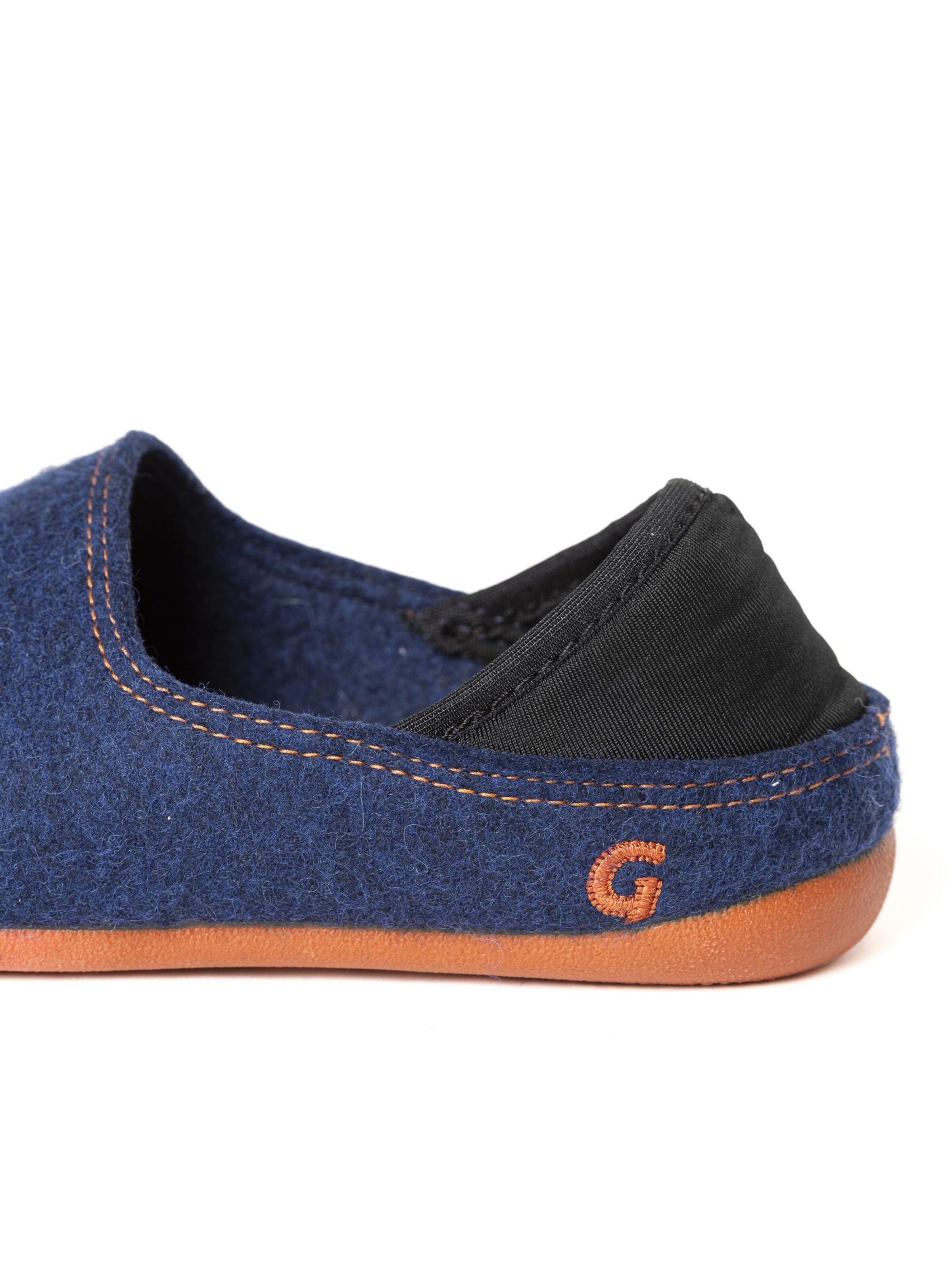 Gottstein Slippers 'Filzpantoffel Wool Slip-On Kids' in Blue