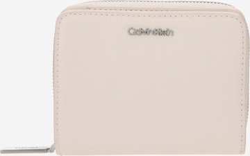 Calvin Klein Wallet in Grey: front