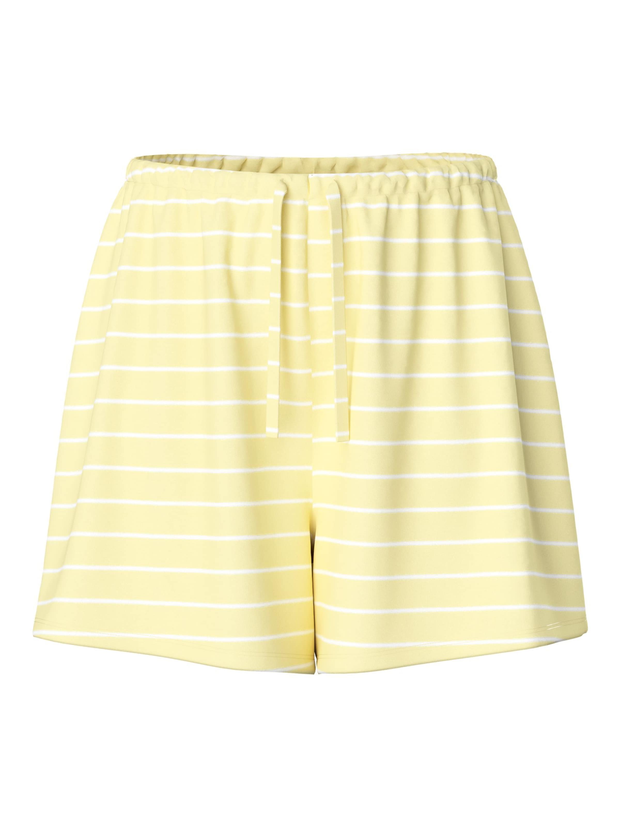 PIECES - Pantalón 'PCSadie' en amarillo: frente