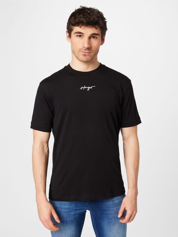 T-Shirt 'Dontevideo' HUGO en noir : devant