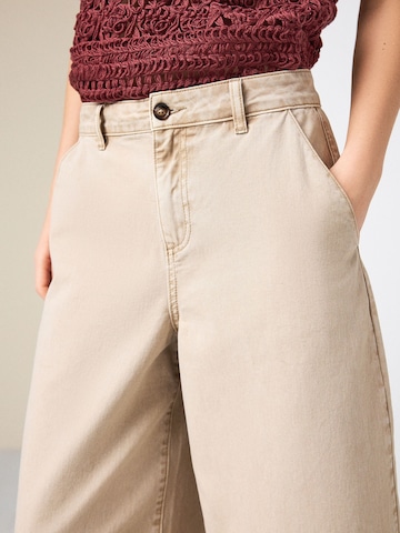 Next Wide leg Jeans in Beige