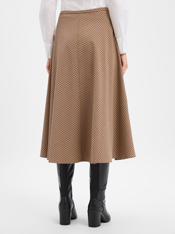 COMMA Skirt in Brown