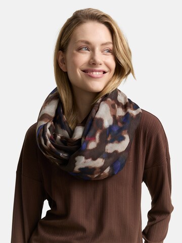 TOM TAILOR Loop scarf in Brown: front