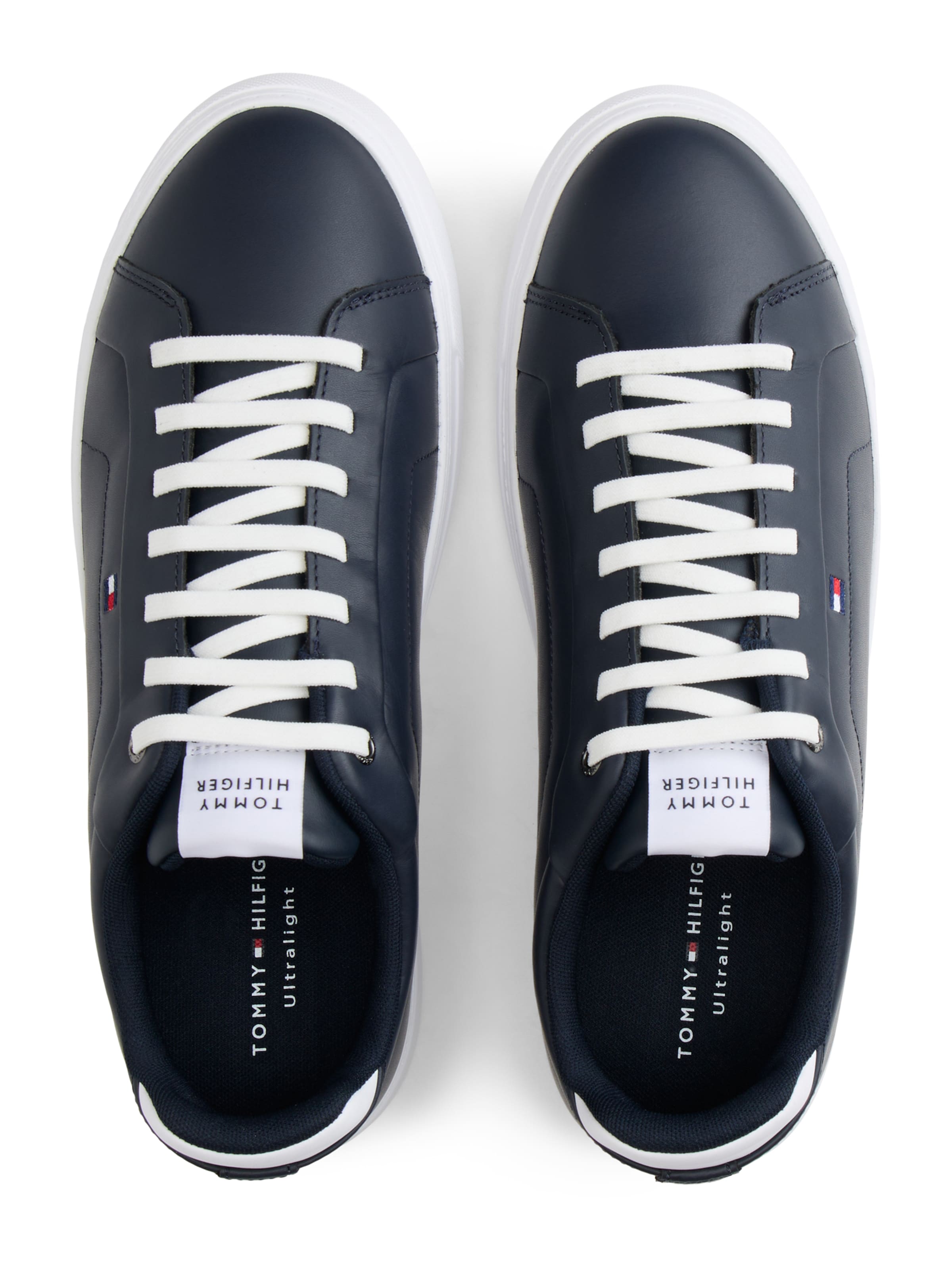 Sneaker low 'ICON COURT ESS' de la TOMMY HILFIGER pe albastru