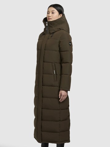 Manteau d’hiver ' CLARESSE ' khujo en vert