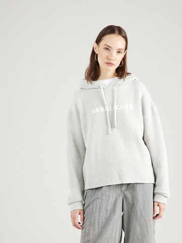 Herrlicher Sweatshirt 'Winona' in Grijs: voorkant