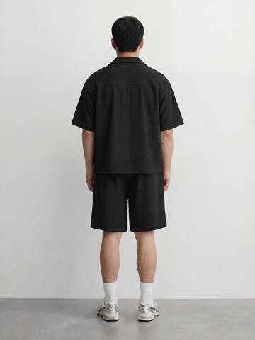 Burocs Regular Hose 'Structured'‌‌ in Schwarz