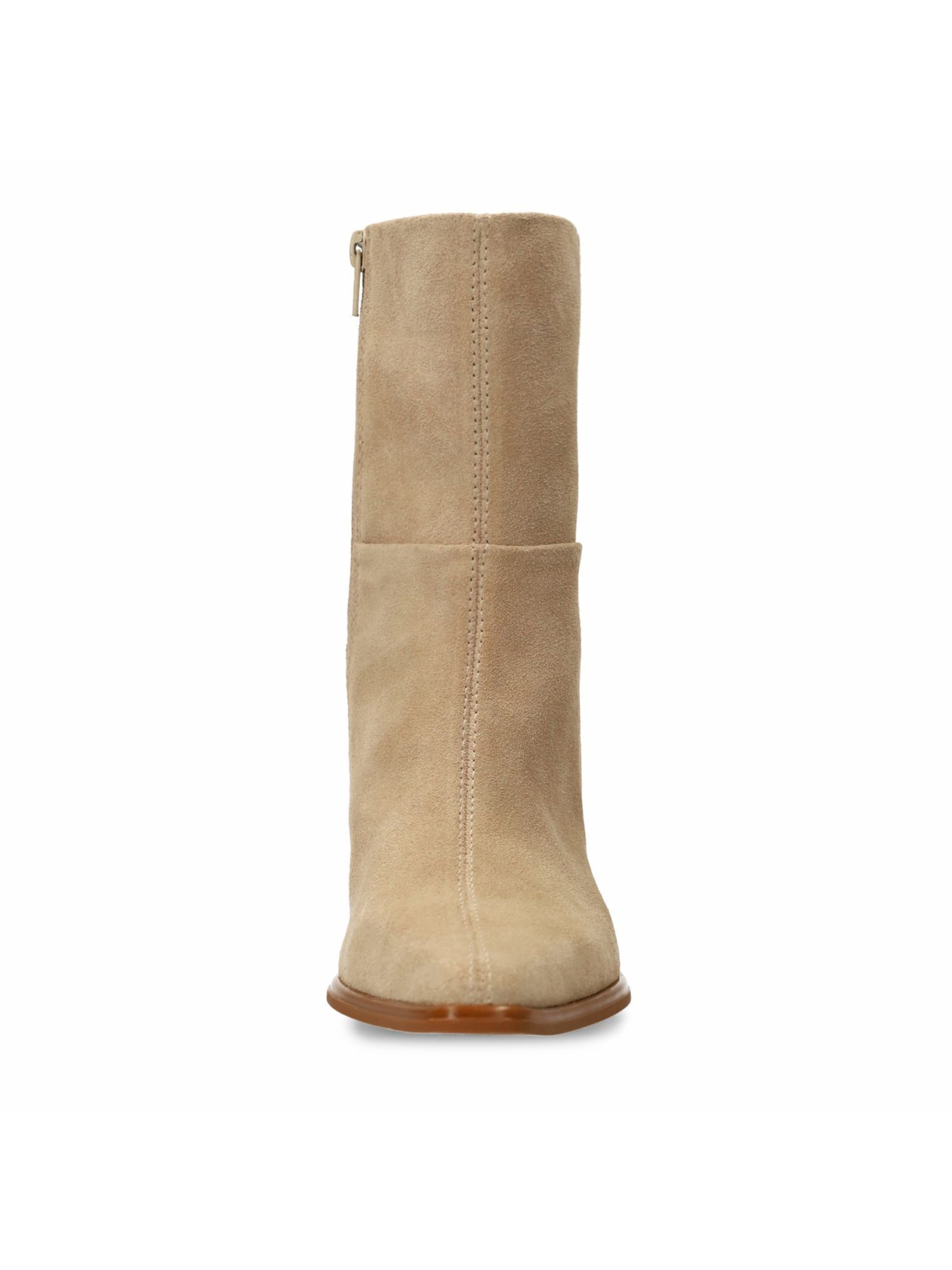 MANFIELD Stiefelette in Beige