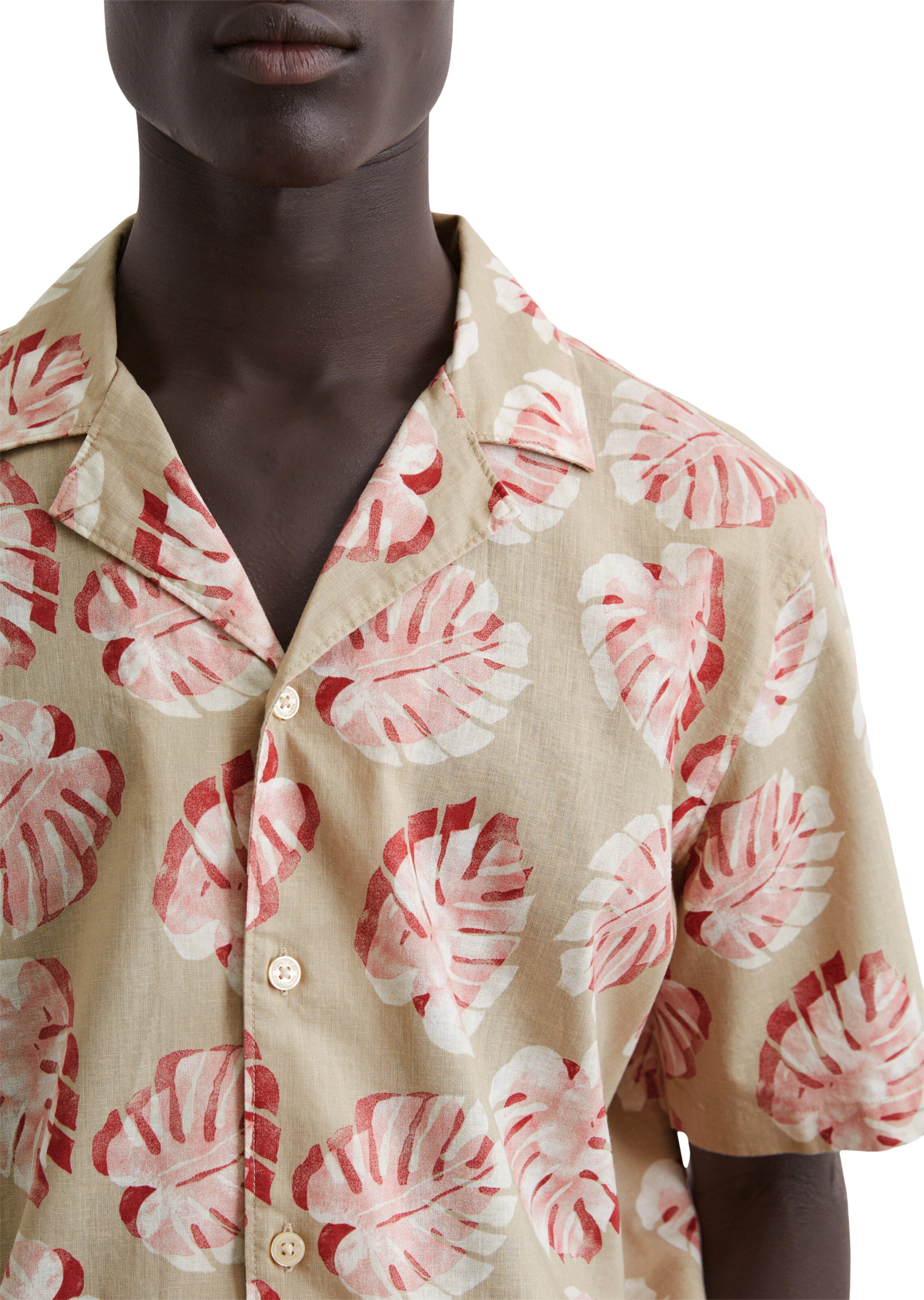 Marc O'Polo Regular fit Button Up Shirt in Beige