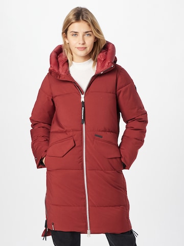 khujo Winter Coat 'Aniva' in Red: front