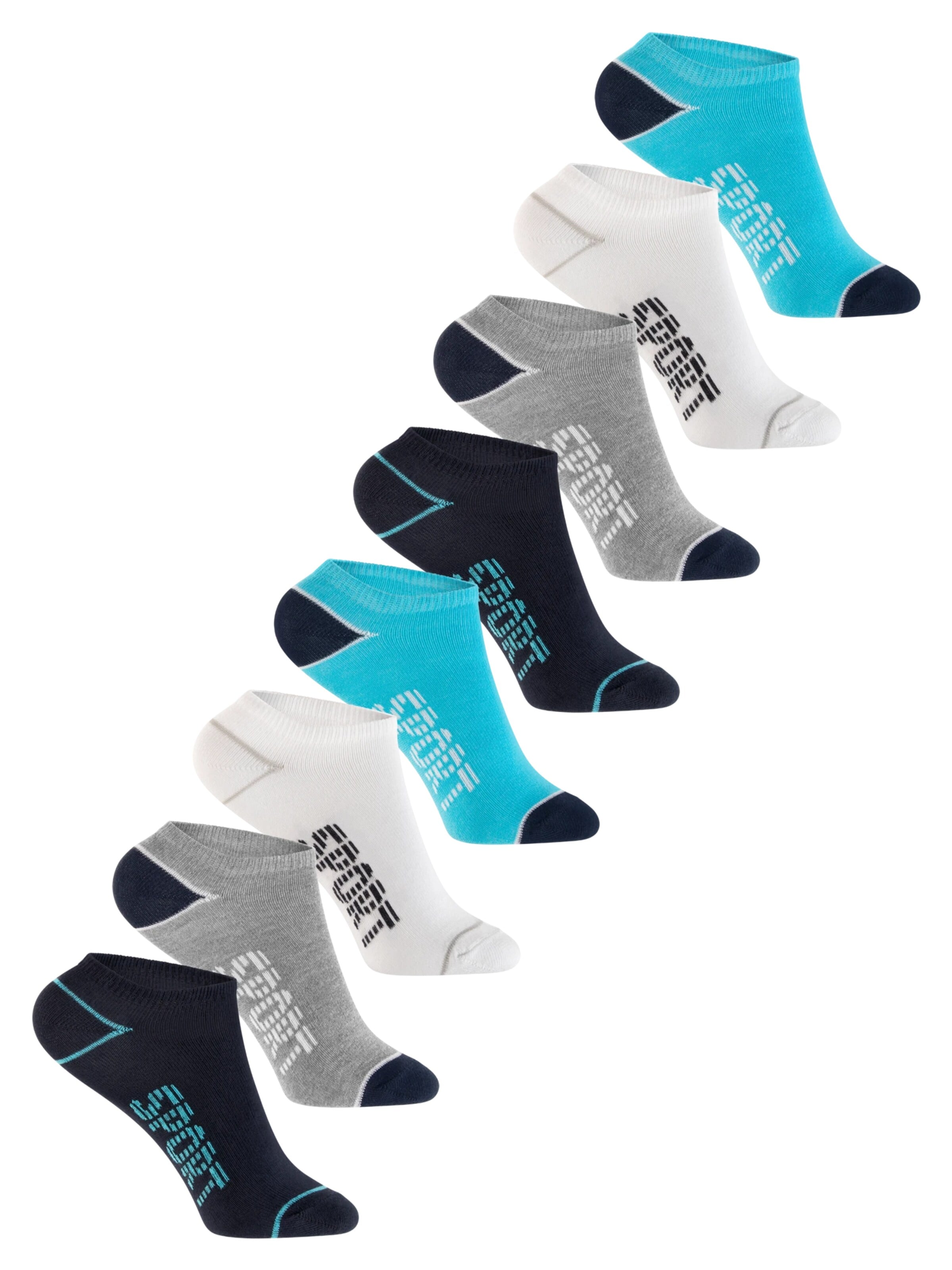 footstar Socken 'Funny Socks'‌‌‌‌‌‌‌‌ in Blau: Vorderseite