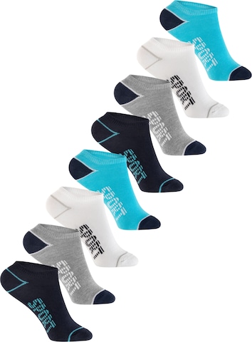 footstar Socken 'Funny Socks' in Blau: Vorderseite