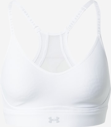 UNDER ARMOUR Sports Bra 'Infinity' in White: front