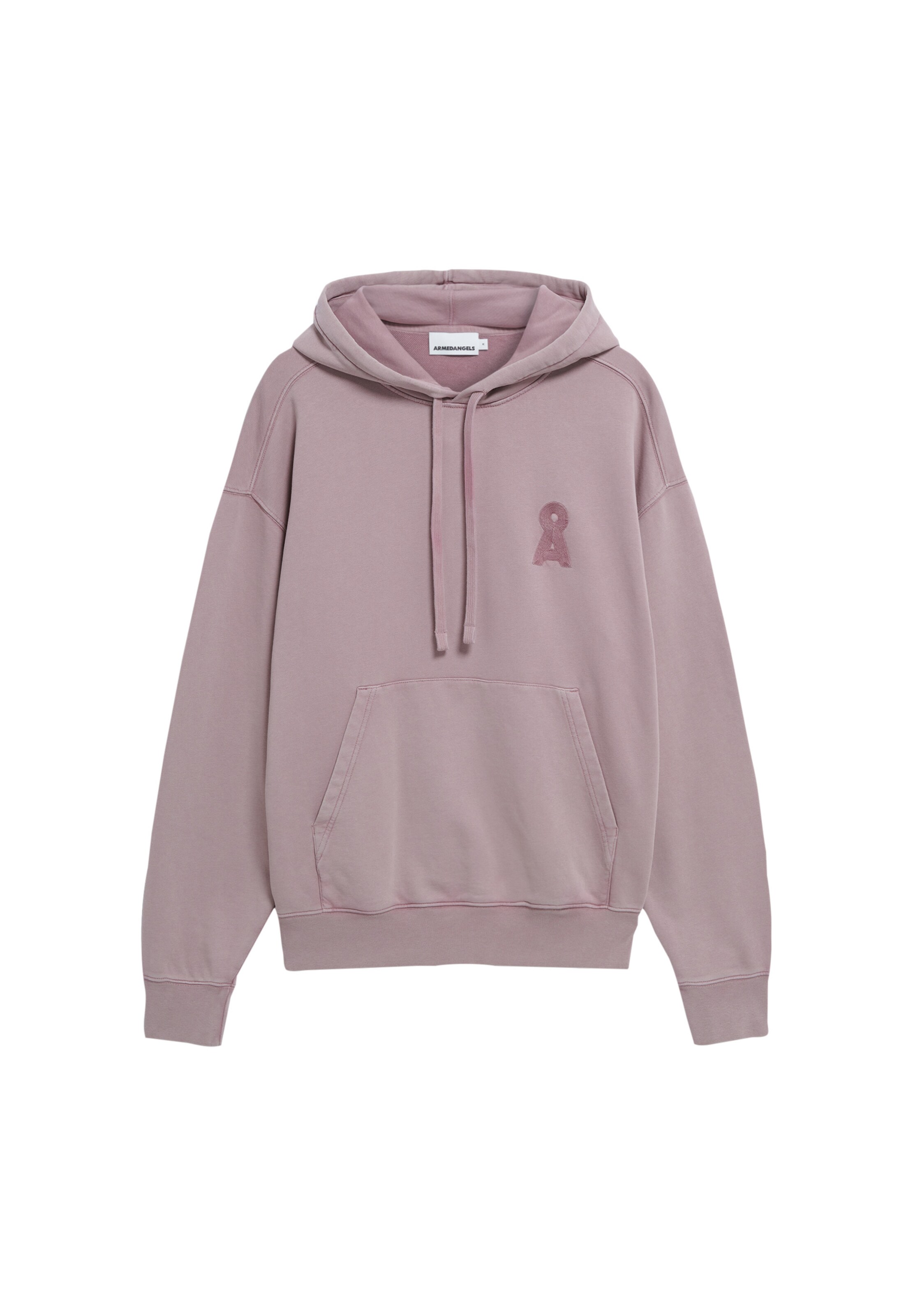 ARMEDANGELS Hoddie ICONIC Å GMT DYE in rosa, Produktansicht
