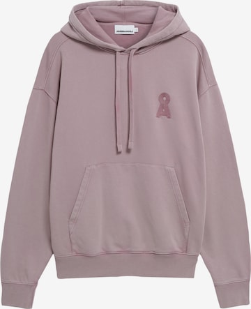 Sweat-shirt ARMEDANGELS en rose : devant