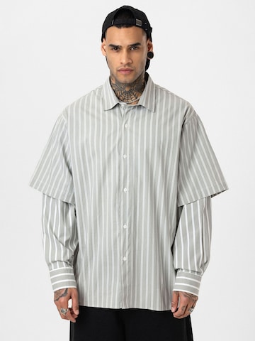 Fit confort Chemise 'Stijn' Dandalo en vert : devant