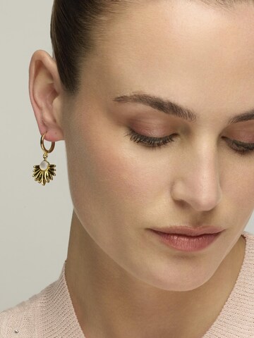 Orecchini 'LALAI' di Luxenter in bianco