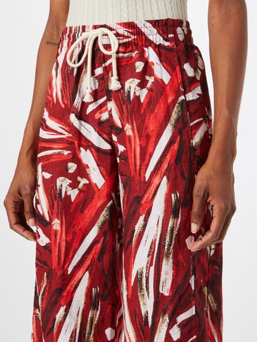 GERRY WEBER Wide Leg Hose in Rot