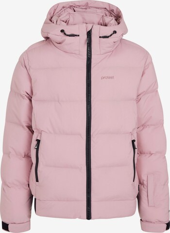 PROTEST Sportjacke 'ELIN JR' in Pink: predná strana